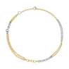 Chunky Patchwork Chain Necklace