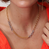 Chunky Patchwork Necklace