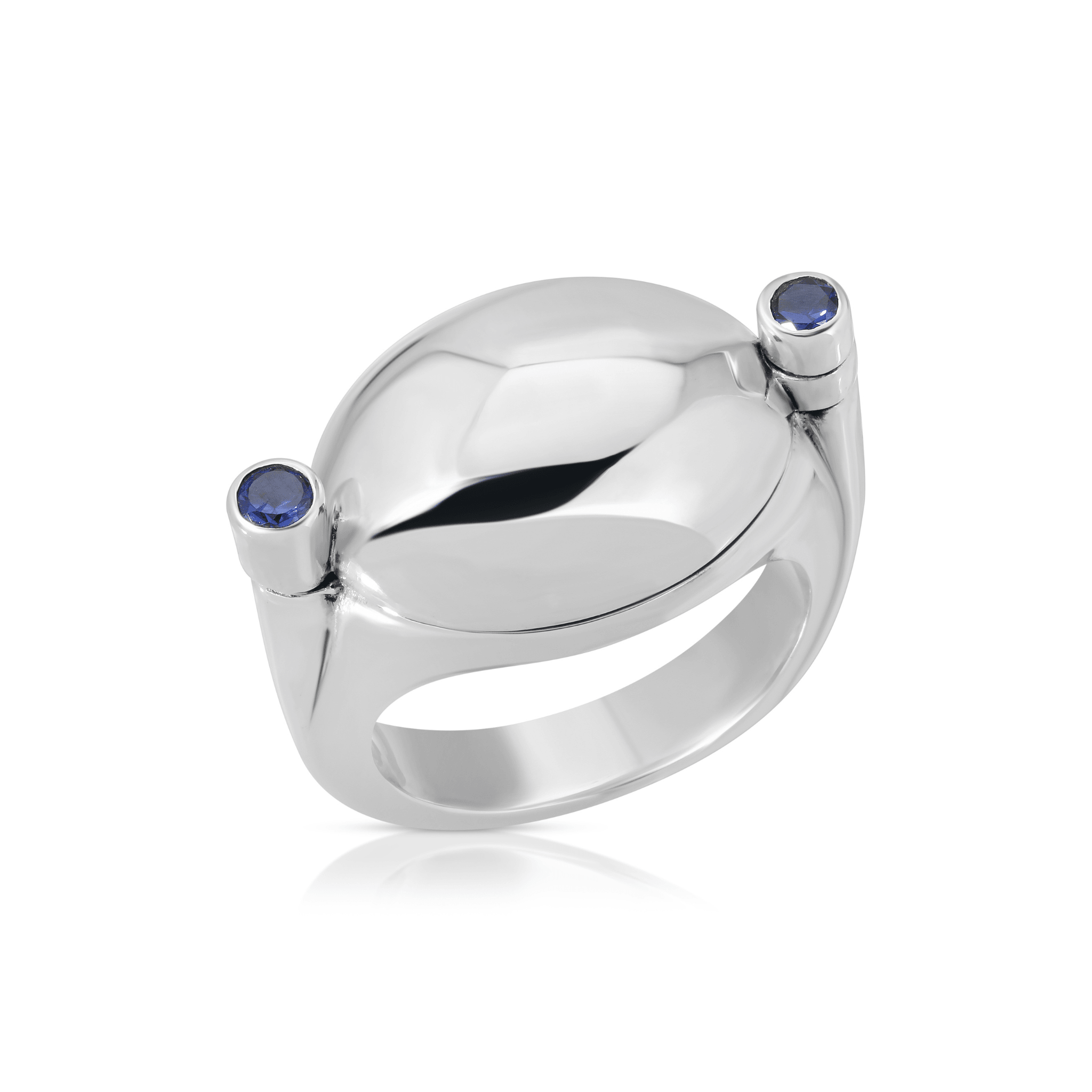 Midnight Hinge Ring - Monbouquette